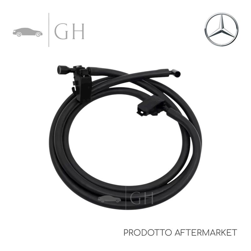 TUBO + UGELLI / SPRUZZATORI / SPRUZZINI ACQUA TERGICRISTALLO MERCEDES CLASSE B W245 2007 - A1698600492