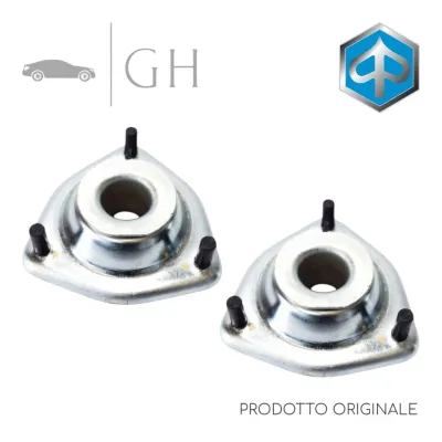 ORIGINALE - KIT 2 SUPPORTI ELASTICI AMMORTIZZATORE ANT. PIAGGIO PORTER - B004342