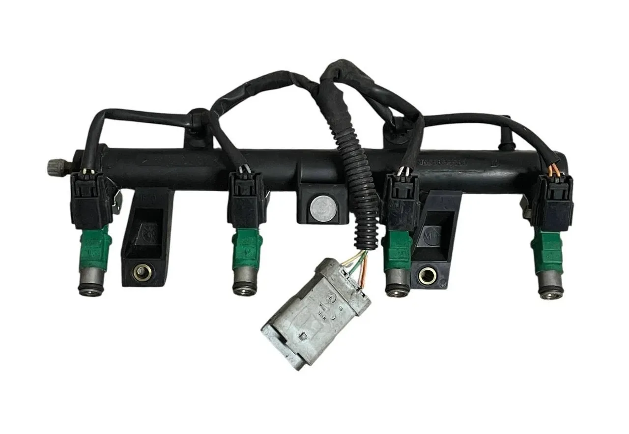 FLAUTO INIEZIONE / INIETTORI FIAT QUBO 1.4 BENZINA 2012 - 9655833580