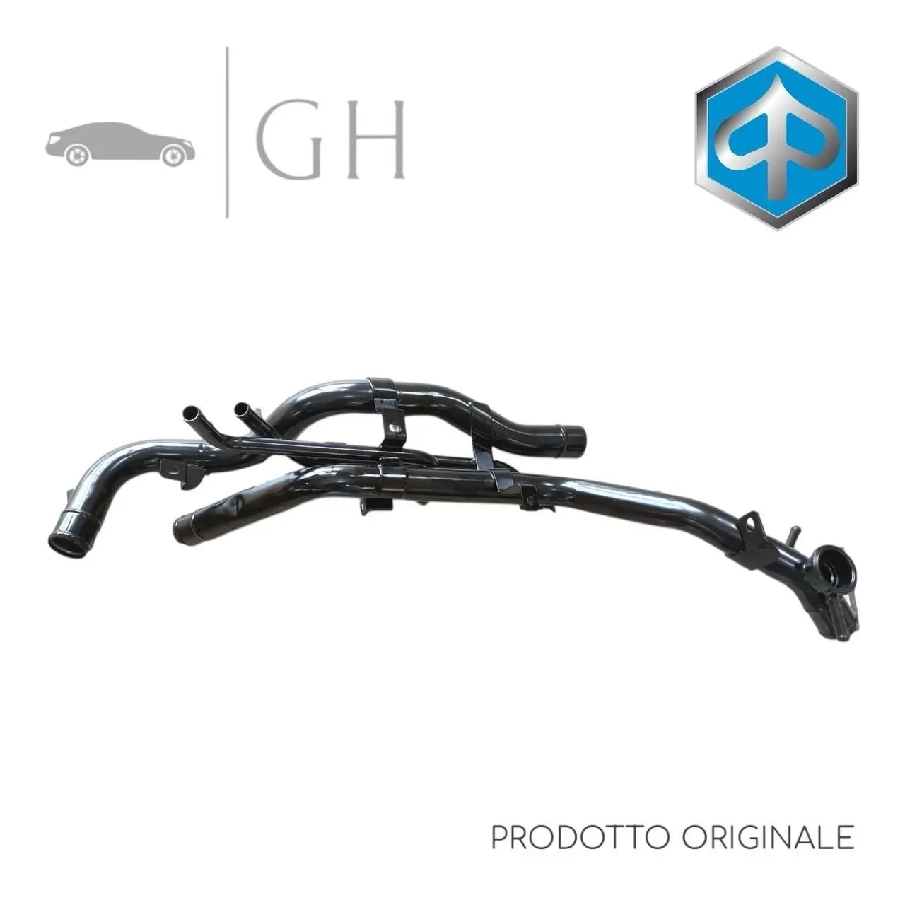 ORIGINALE - TUBO / CONDOTTO ACQUA COMPLETO RADIATORE MOTORE PIAGGIO PORTER D120 - B023315