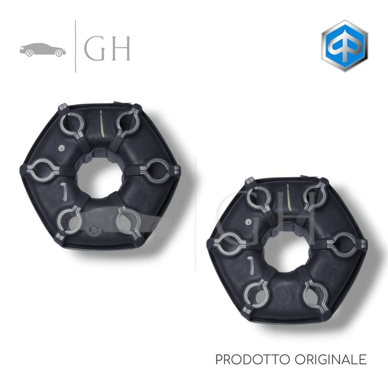ORIGINALE - SET 2 PZ. GIUNTI ELASTICI SEMIASSE RUOTA MOZZO POST. PIAGGIO QUARGO - B073421