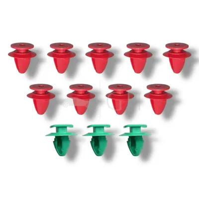 KIT CLIP / MOLLETTE DI FISSAGGIO MODANATURA PARAFANGHINO ALFA ROMEO STELVIO