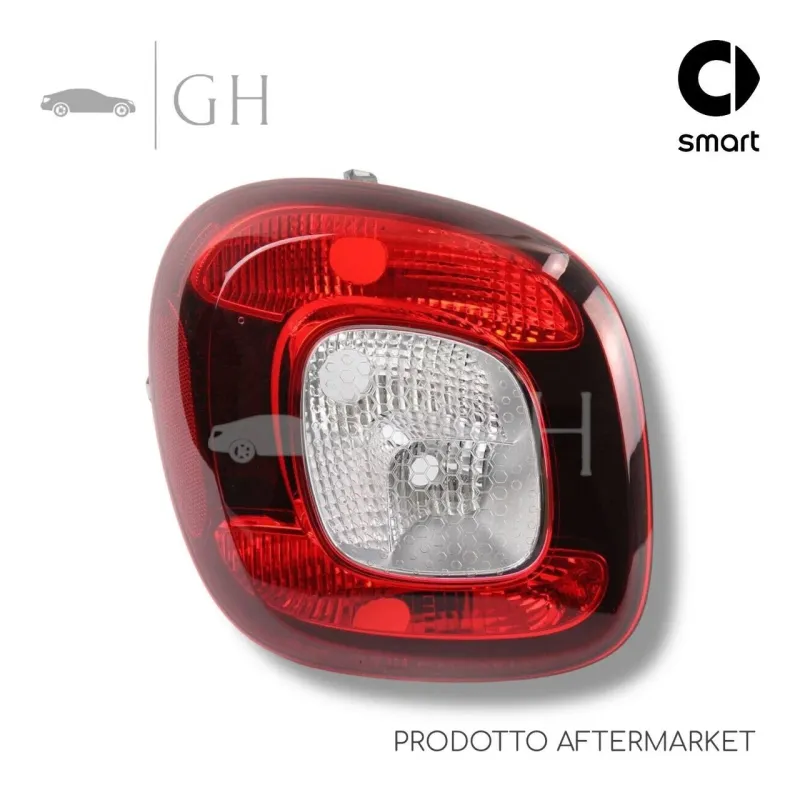 FANALE / STOP PROIETTORE POST SX SMART FORTWO 453 (III) - A4539063100