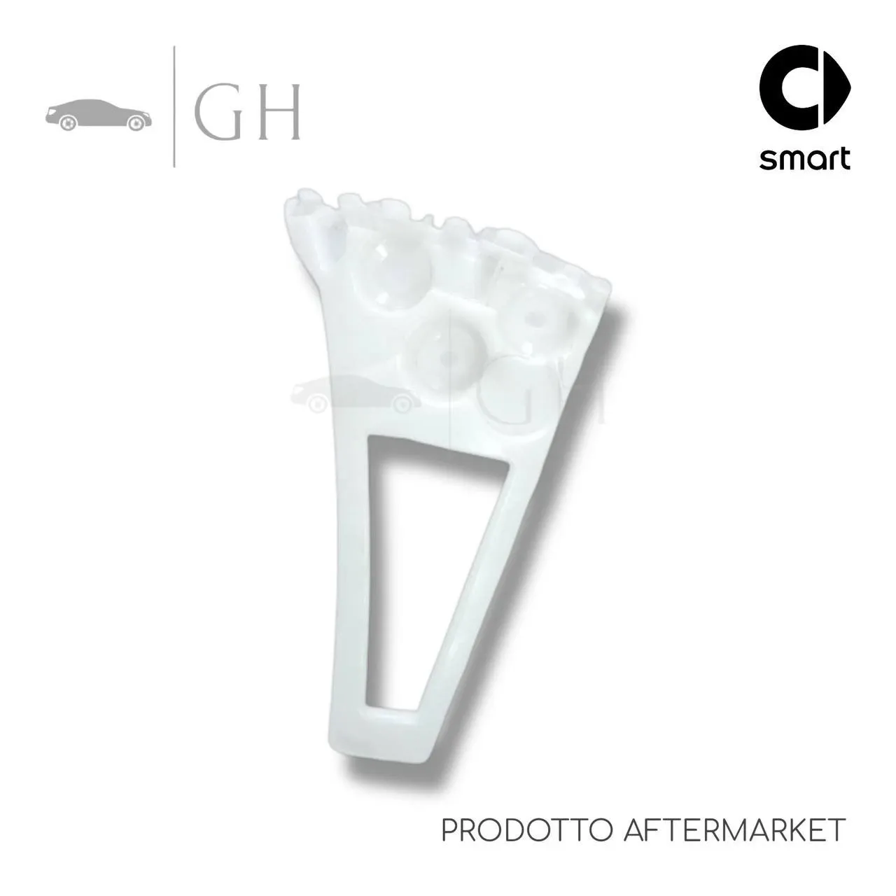 ORIGINALE - STAFFA / GUIDA / SUPPORTO LATO SX PARAURTI POST. SMART FORTWO 453