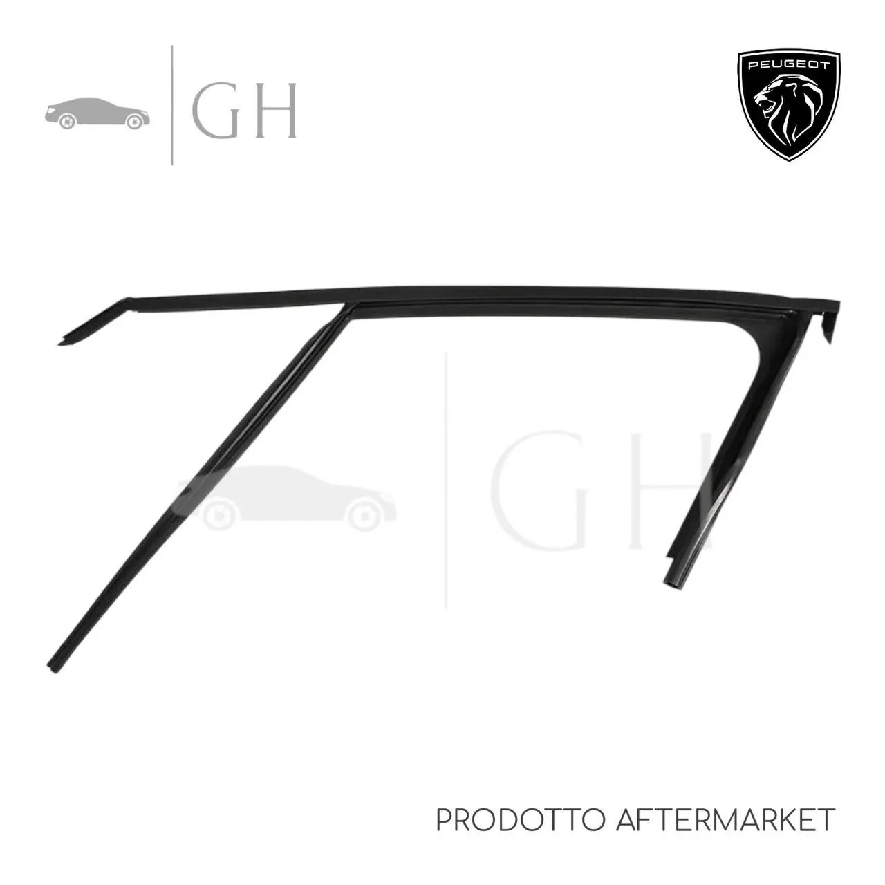 GUARNIZIONE GUIDA SCORRIMENTO CRISTALLO / VETRO PORTIERA ANT. SX PEUGEOT 2008 - 9810970780