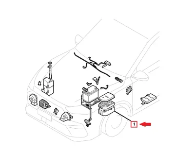 ORIGINALE - COPERTURA / COVER / RIVESTIMENTO SCATOLA PORTAFUSIBILI MG ZS (II) - 10258426