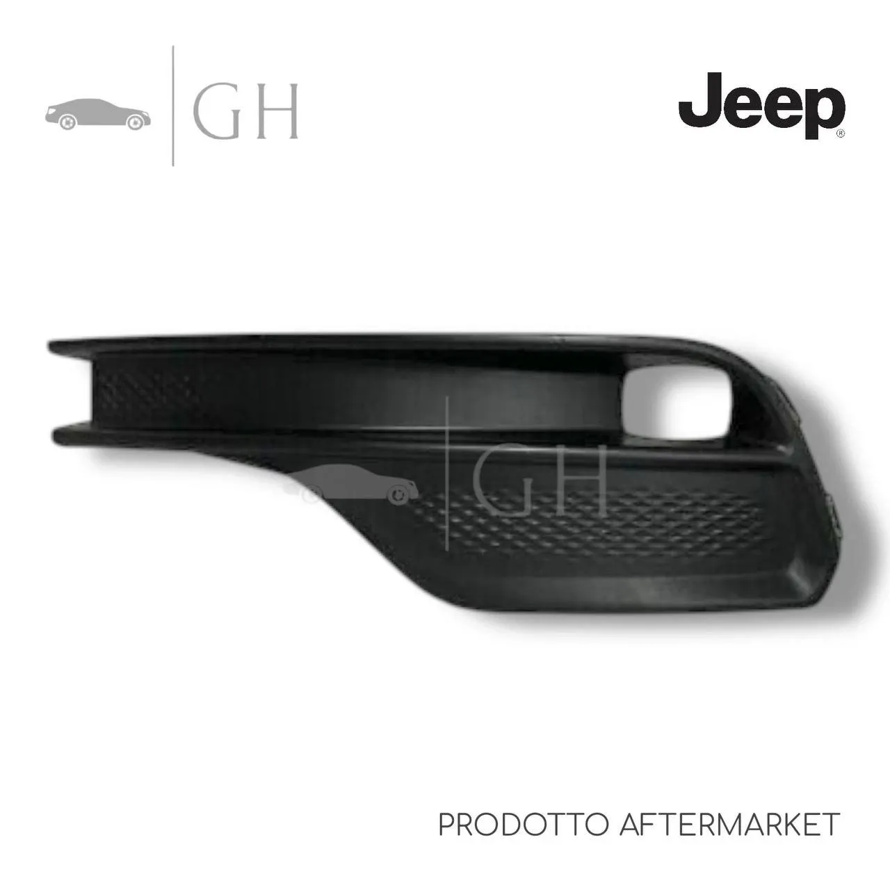 GRIGLIA FENDINEBBIA C/FORO SX PARAURTI ANT JEEP COMPASS III (RESTYLING) - 60951360