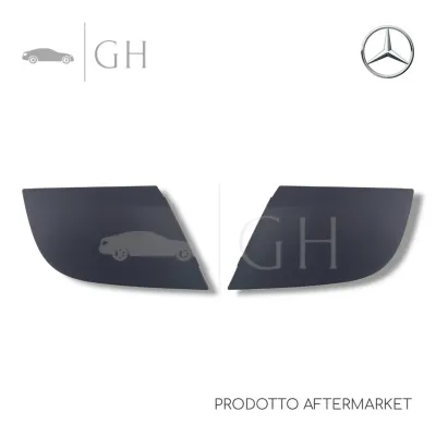 COPPIA / SET TAPPI LATERALI GRIGLIE / MODANATURE COFANO MERCEDES CLASSE B W245