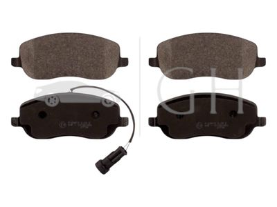 JAPANPARTS - KIT PASTIGLIE / PATTINI / PASTICCHE FRENO ANT. FIAT CROMA 1.9 MJT