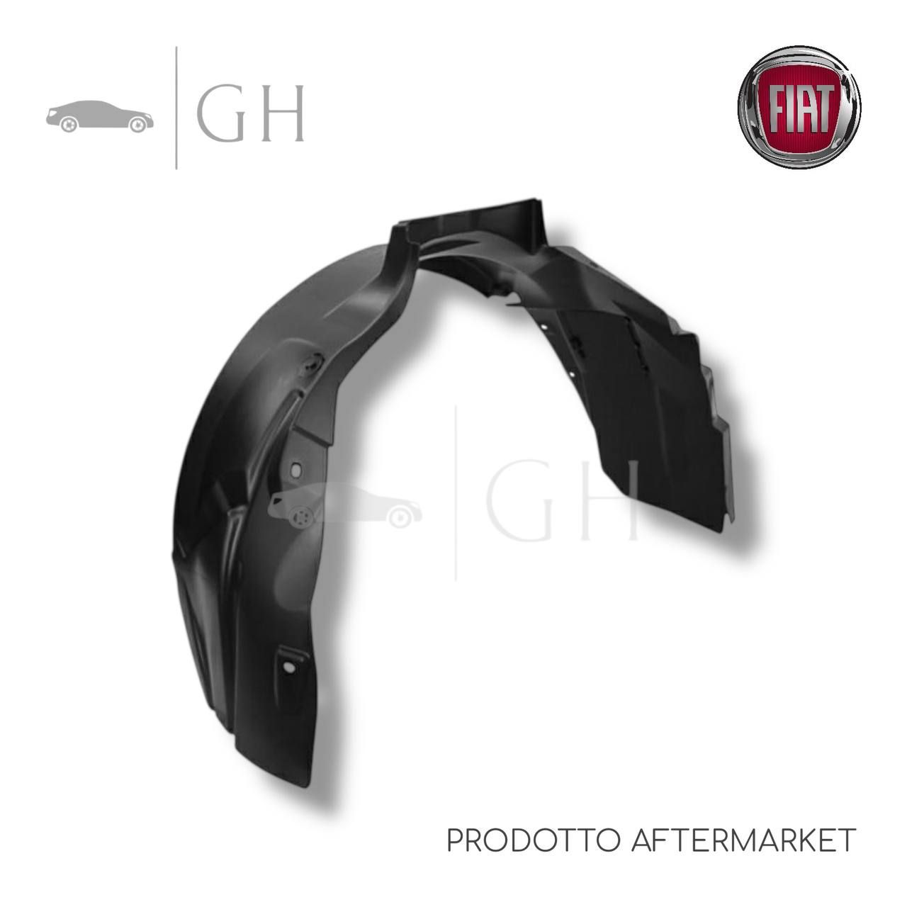 PASSARUOTA / PARASASSI / LOCARO / RIPARO ANTERIORE SX FIAT 500 (312) - 51786784