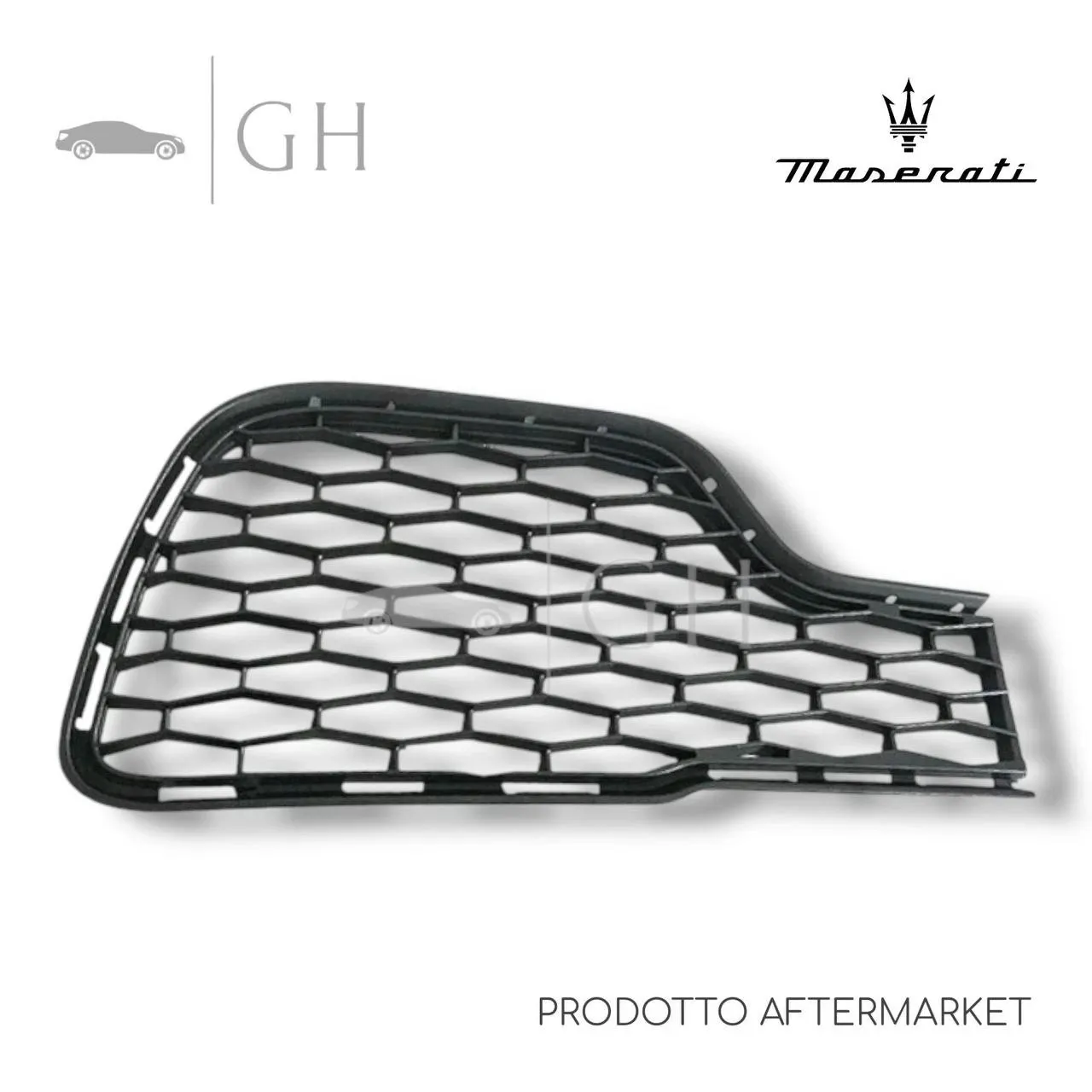 GRIGLIA RADIATORE INFERIORE LATO DX PARAURTI ANT. MASERATI GHIBLI - 670010765