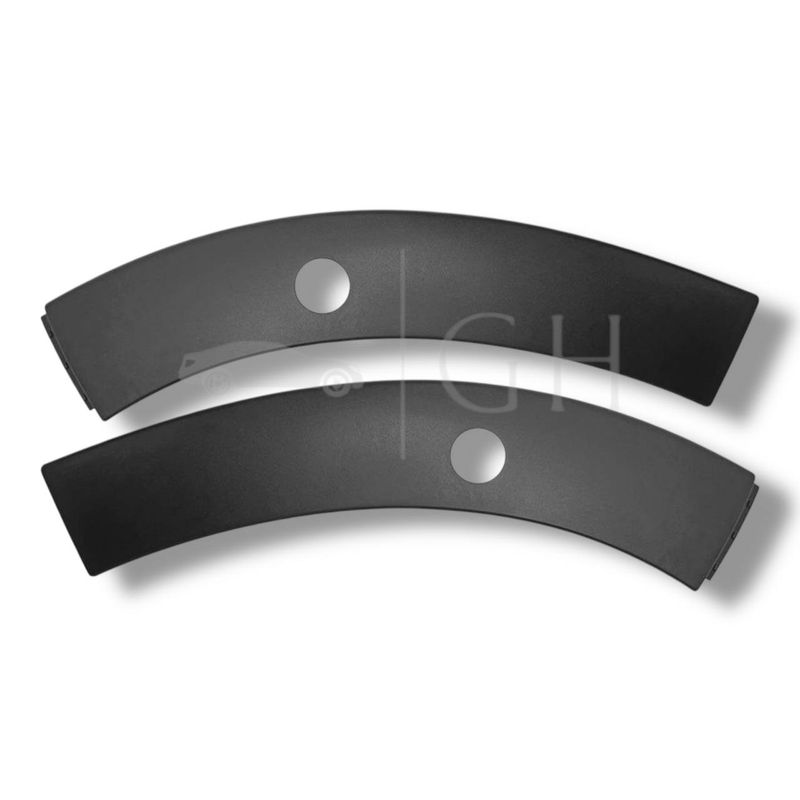 SET COPPIA MODANATURE PARACOLPI C/FORO PARAURTI ANT SX / DX CITROEN C3 (III) - 1618037580