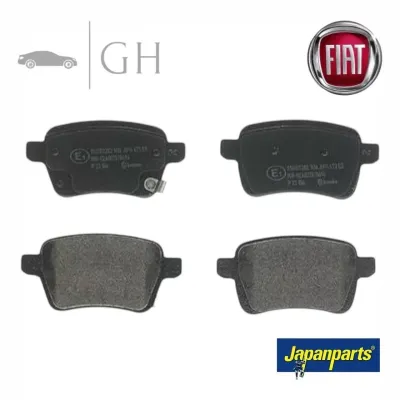 JAPANPARTS - KIT PASTIGLIE / PATTINI / PASTICCHE FRENO POST. FIAT 500L 351 - PP0209AF