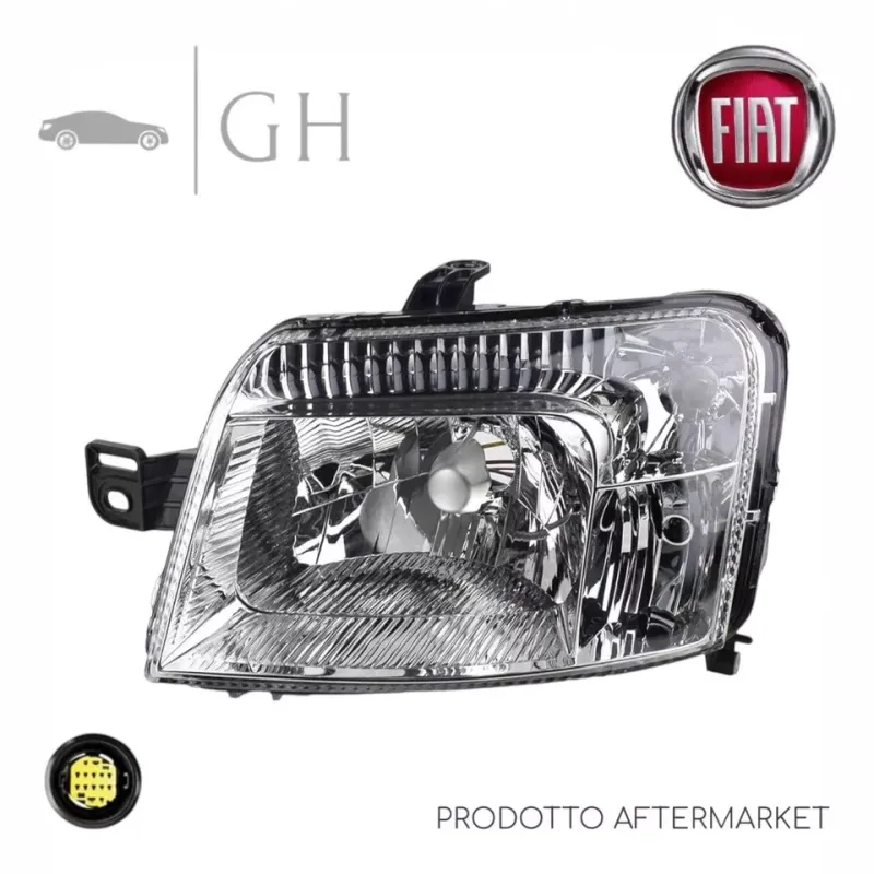 FARO / PROIETTORE / FANALE ANT. SINISTRO FIAT PANDA 169 2005 - 51717076