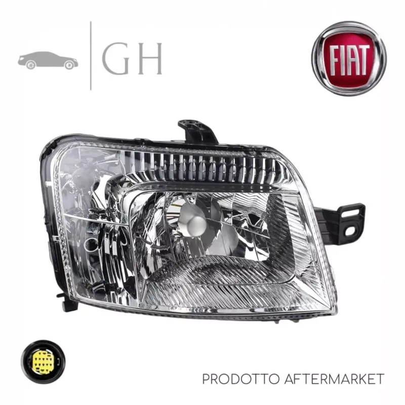 FARO / PROIETTORE / FANALE ANT. DESTRO FIAT PANDA 169 2005 - 51717075