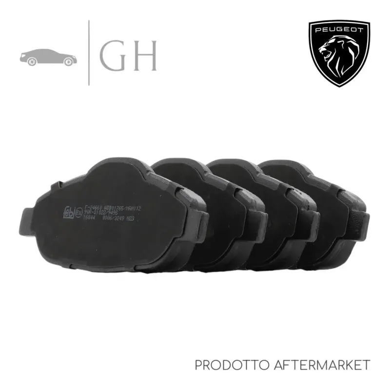 LPR - KIT PASTIGLIE / PATTINI / PASTICCHE FRENO ANT. PEUGEOT 3008 (I) 1.6 HDI - 05P1471