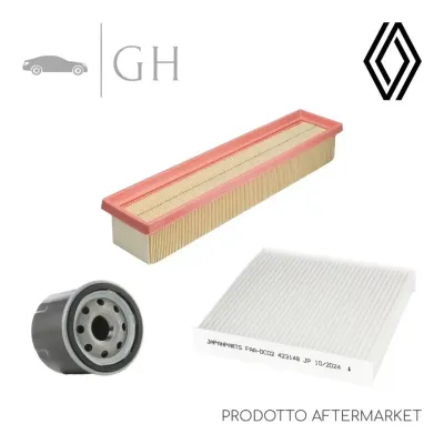 ECONOMY - KIT TAGLIANDO 3 FILTRI RENAULT CLIO IV 1.2 BENZINA