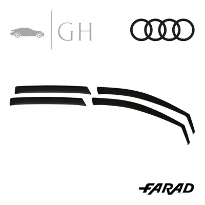 FARAD - SET 4 DEFLETTORI ARIA ANTIVENTO / ANTIPIOGGIA FUME' AUDI A3 (IV) 2022 - 1-16.118