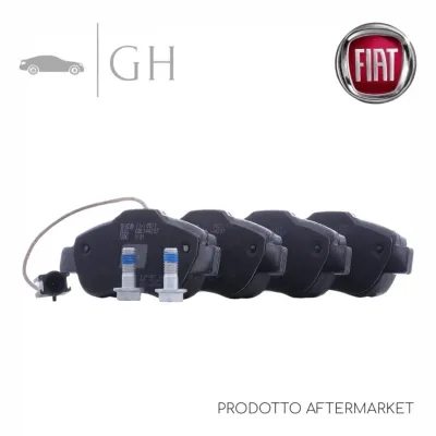 SIMER - KIT PASTIGLIE / PATTINI / PASTICCHE FRENO ANT FIAT PANDA 169 1.3 MJT - WVA9031