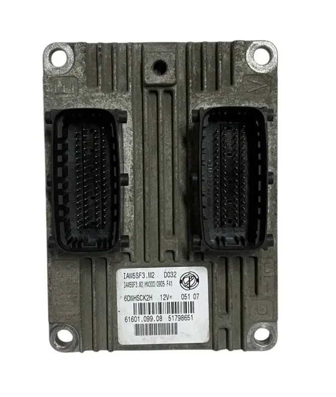 MODULO CENTRALINA MOTORE (ECU) FIAT GRANDE PUNTO 199 1.2 BENZINA 2007 - 51798651