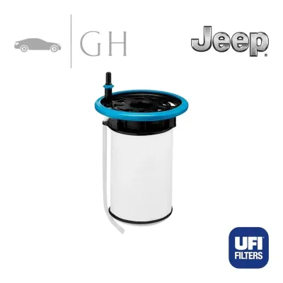 UFI - FILTRO CARBURANTE / GASOLIO JEEP COMPASS 1.6 / 2.0 DIESEL - 26.052.00