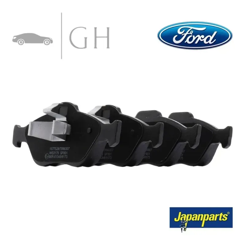 JAPANPARTS - KIT PASTIGLIE / PATTINI / PASTICCHE FRENO ANT FORD FIESTA MK5 - PA302AF