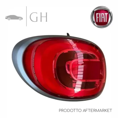FANALE / STOP PROIETTORE POSTERIORE SINISTRO CON CORNICE SATINATA FIAT 500L 2015 - 51945059