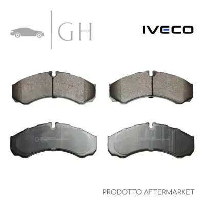 LPR - KIT PASTIGLIE / PATTINI / PASTICCHE FRENO IVECO DAILY VI - 05P684