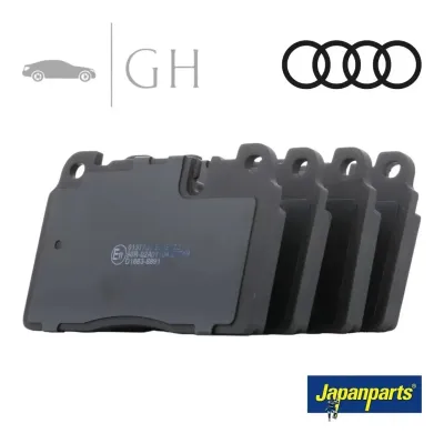 JAPANPARTS - KIT PASTIGLIE / PATTINI / PASTICCHE FRENO ANT. AUDI Q5 2.0 TDI - PA0924AF