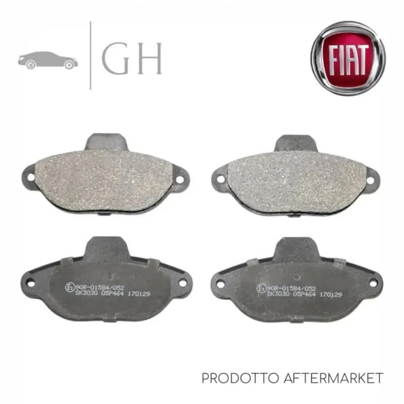 LPR - KIT PASTIGLIE / PATTINI / PASTICCHE FRENO ANT FIAT PUNTO (188) 1.2 BENZINA - 05P464