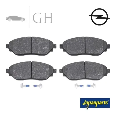 JAPANPARTS - KIT PASTIGLIE /PATTINI /PASTICCHE FRENO ANT OPEL VIVARO B 1.6 CDTI - PA1004AF