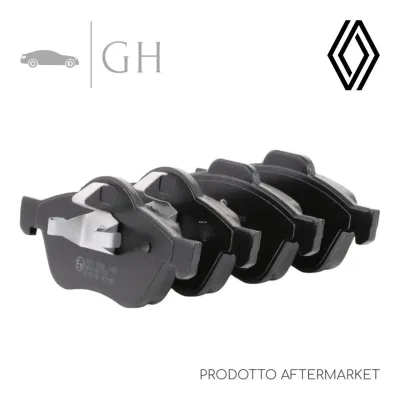 LPR - KIT PASTIGLIE / PATTINI / PASTICCHE FRENO ANT RENAULT MEGANE II - 05P1279