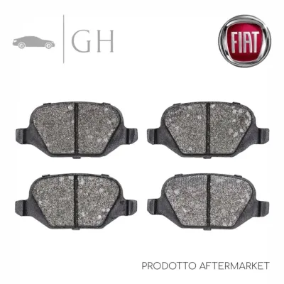 LPR - KIT PASTIGLIE / PATTINI / PASTICCHE FRENO POST. FIAT 500 (312) - 05P1265