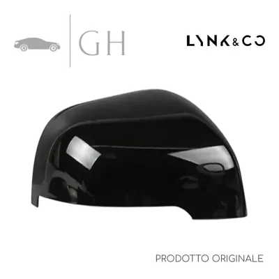 ORIGINALE - CALOTTA SPECCHIO RETROVISORE NERA ANT. DX LYNK &amp; CO 01 - 8890115079