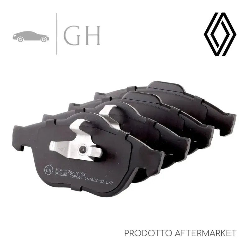 LPR - KIT PASTIGLIE / PATTINI /PASTICCHE FRENO ANT. RENAULT LAGUNA (II) - 05P864