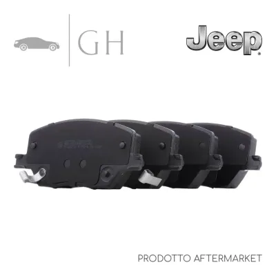 LPR - KIT PASTIGLIE / PATTINI / PASTICCHE FRENO ANT JEEP RENEGADE - 05P1953