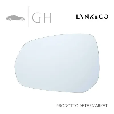 VETRINO PIASTRA SPECCHIO RETROVISORE ANT SX LYNK &amp; CO 01 2018 - 8889938716