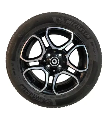 RUOTA / CERCHIO IN LEGA + GOMMA SMART 453 2018 5.5Jx15 CH4-42 - A4534018600