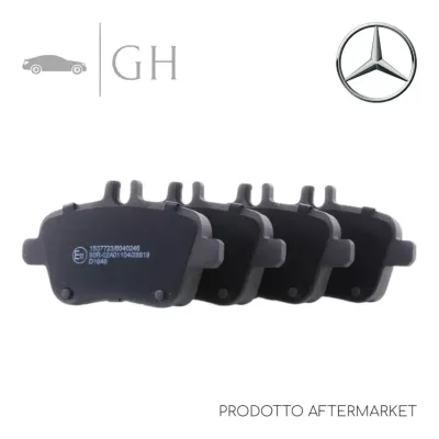 LPR - KIT PASTIGLIE / PATTINI / PASTICCHE FRENO POST MERCEDES CLASSE A W176 A180 - 05P1782