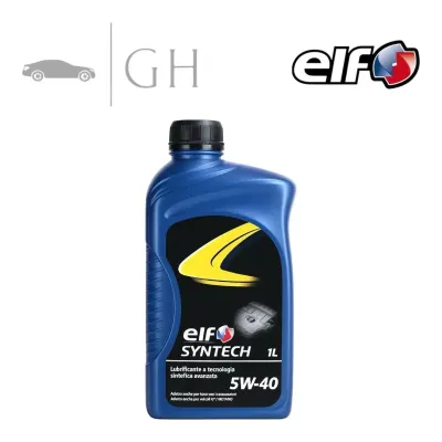 ELF - 1 LT / LITRO OLIO MOTORE AUTO 5W40 SYNTECH - BENZINA / DIESEL