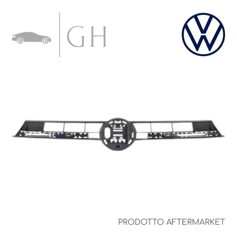 GRIGLIA RADIATORE NERA CON ILLUMINAZIONE SUPERIORE PARAURTI ANT VW POLO VII 2022 - 2G0853653T9B9