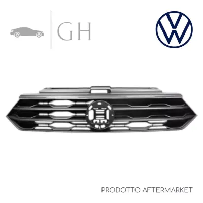 GRIGLIA CENTRALE SUPERIORE PARAURTI ANTERIORE VW T-ROC 2019 - 2GA853651RRYP
