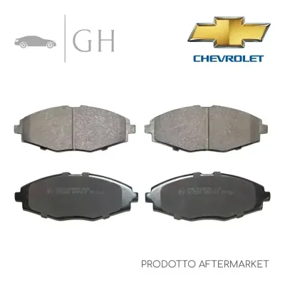 LPR - KIT PASTIGLIE / PATTINI / PASTICCHE FRENO ANT CHEVROLET MATIZ - 05P693