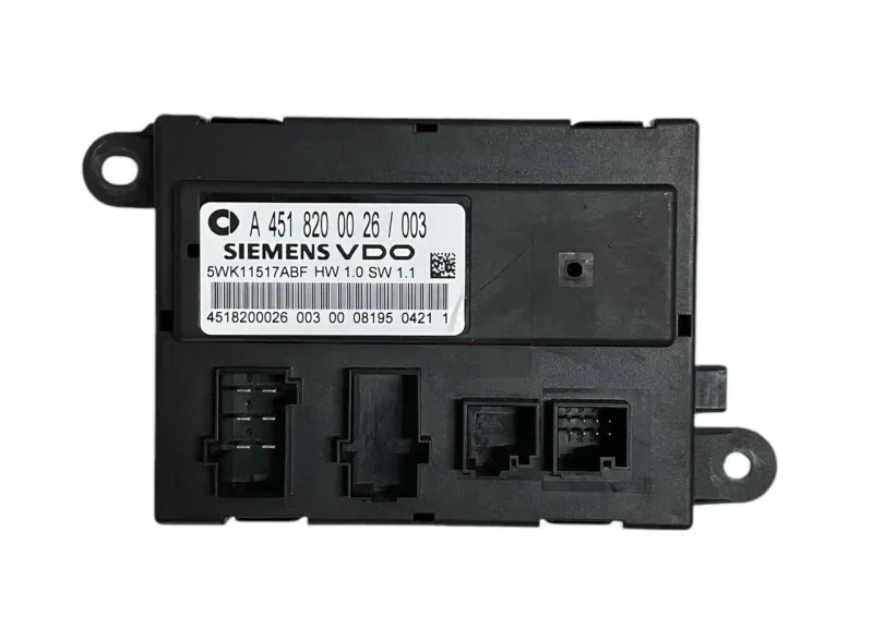 CENTRALINA CHIUSURA PORTE (SPORTELLI) SX E DX SMART FORTWO 451 2008 - A4518200026