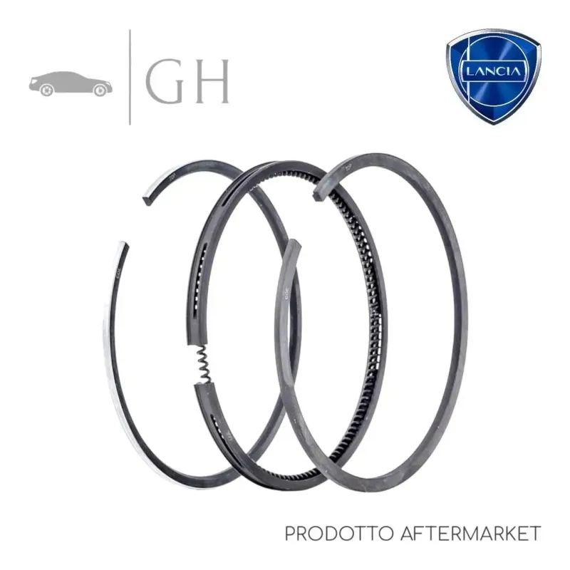 KIT 4 SERIE FASCE ELASTICHE / ANELLI PISTONE LANCIA MUSA 1.4 B. 8V - 71745097
