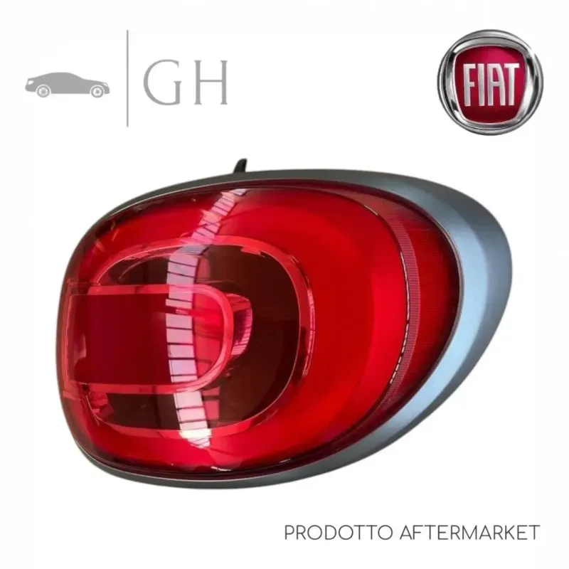 FANALE / STOP PROIETTORE POSTERIORE DESTRO CON CORNICE SATINATA FIAT 500L 2015 - 51945058