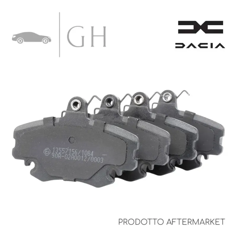 SIMER - KIT PASTIGLIE / PATTINI / PASTICCHE FRENO ANT DACIA LOGAN (I) - WVA21463