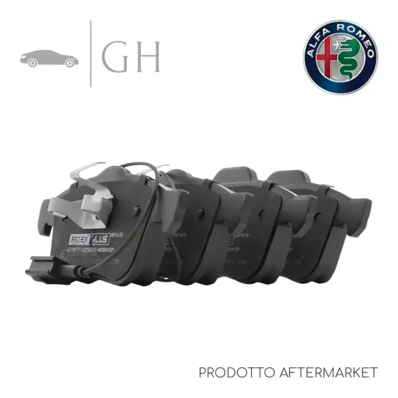 LPR - KIT PASTIGLIE / PATTINI / PASTICCHE FRENO ANTERIORI ALFA ROMEO 159 - 05P1470