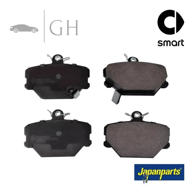 JAPANPARTS - KIT PASTIGLIE / PATTINI / PASTICCHE FRENO ANT SMART FORTWO 451 - PAM00AF