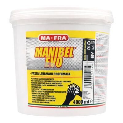 MAFRA - PASTA LAVAMANI SGRASSANTE PROFESSIONALE PER OFFICINE MANIBEL EVO 4000 ML